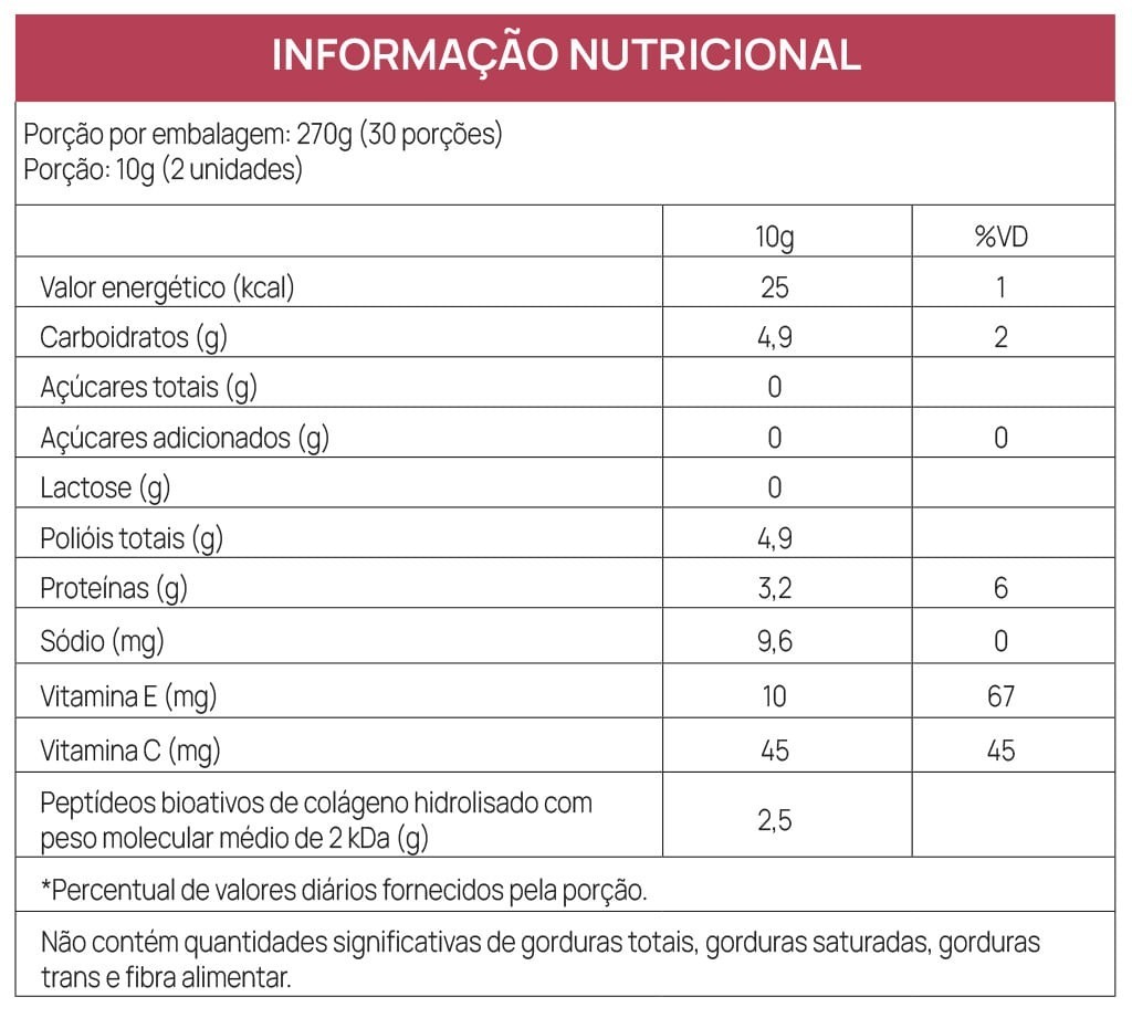 GOALMY GUMMIES COLLAGEN - STRAWBERRY - COLÁGENO VERISOL + VIT. C e E - 60 gomas