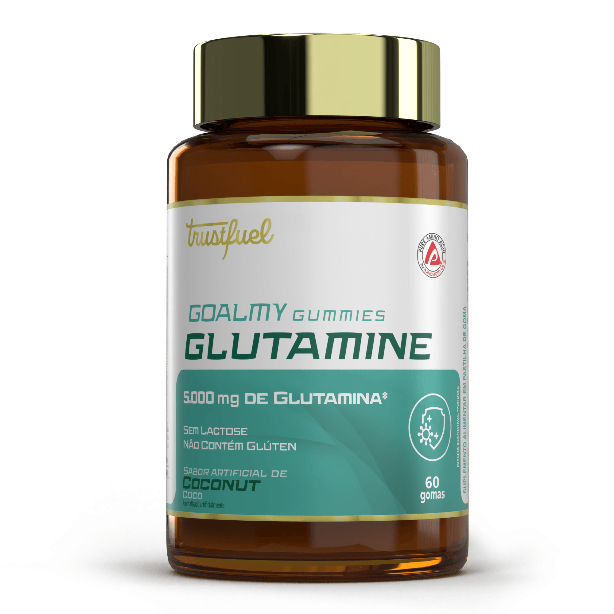 GOALMY GUMMIES GLUTAMINE - COCONUT - 60 GOMAS