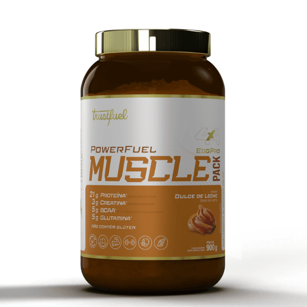 MUSCLE PACK EGG PROTEIN + ASSOCIAÇÕES  - DULCE DE LECHE