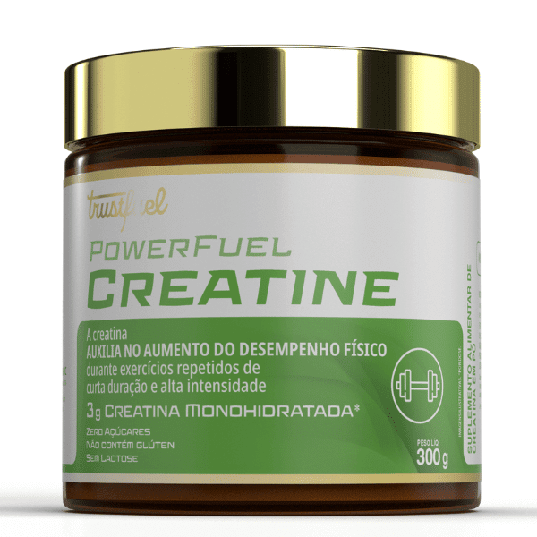 POWERFUEL CREATINE - 300G - CREATINA PURA EM PÓ