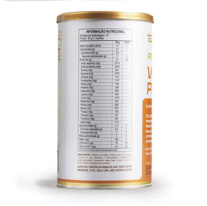 PROGRASS VEGAN PROTEIN - CARAMEL & CHESTNUTS - 490G