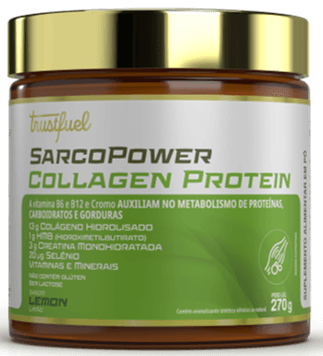 SARCOPOWER COLLAGEN PROTEIN - LEMON - 270G