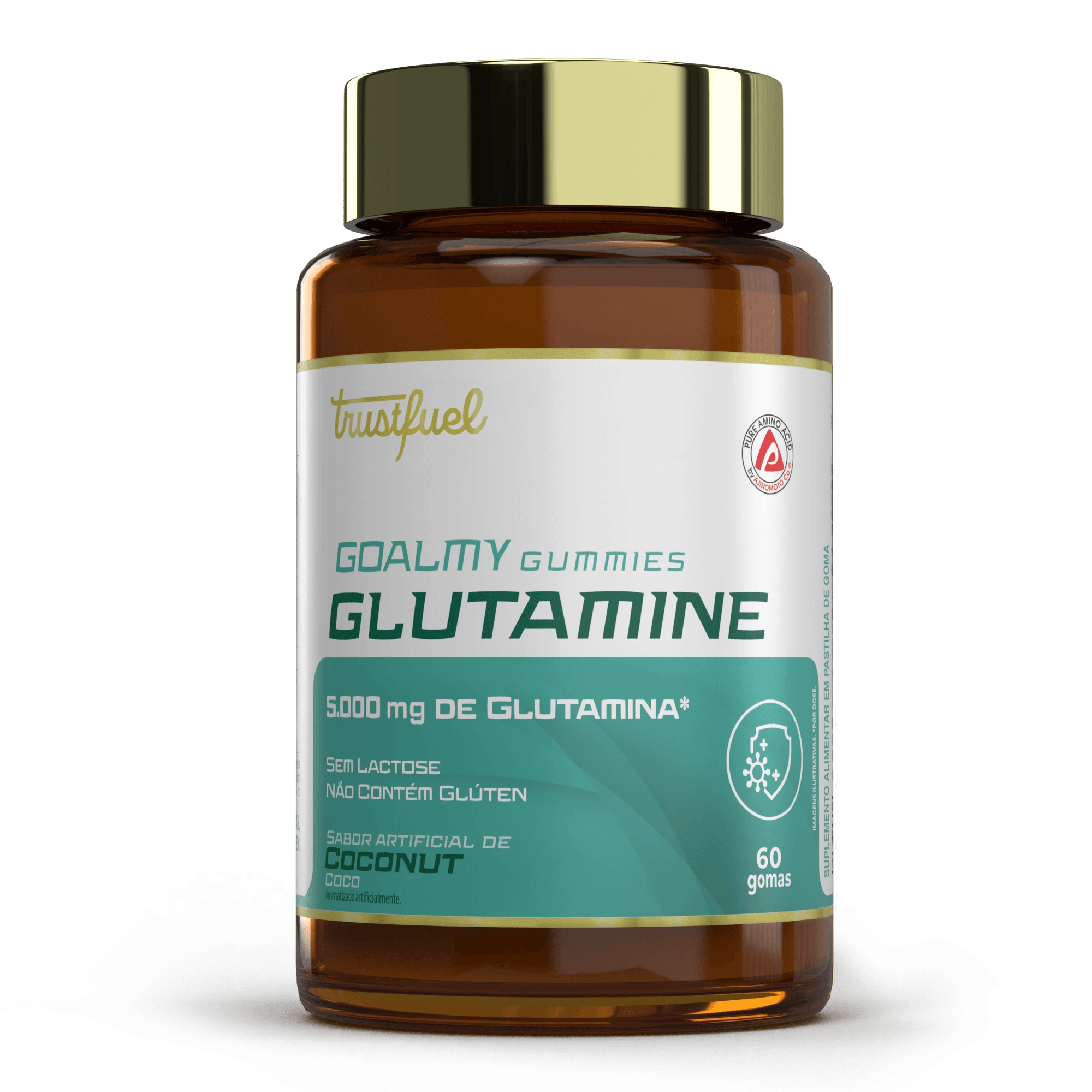 GOALMY GUMMIES GLUTAMINE - COCONUT - 60 GOMAS