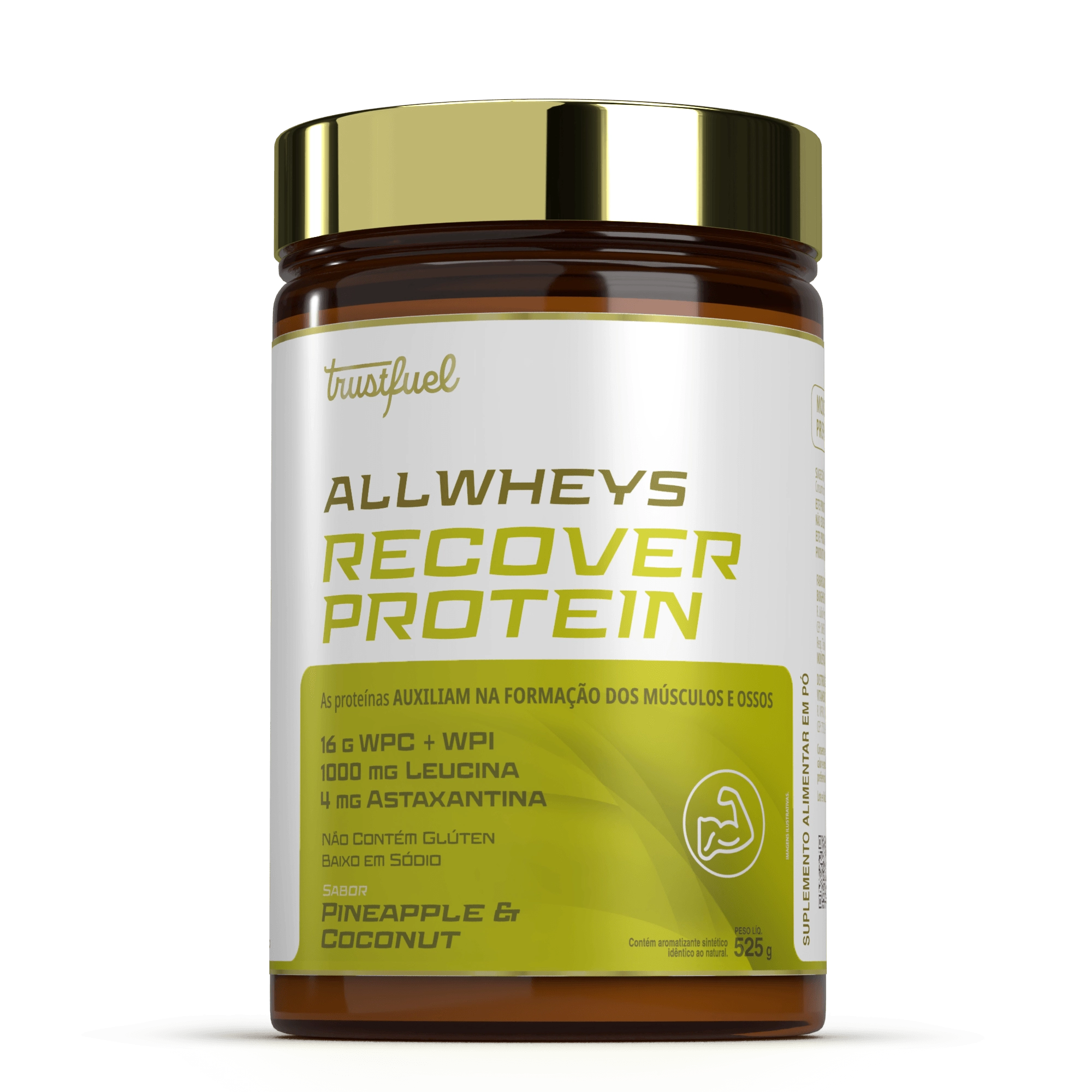 ALLWHEYS RECOVER PROTEIN - PÓS-TREINO - PINEAPPLE & COCONUT