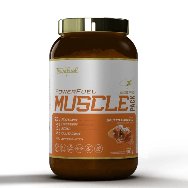 MUSCLE PACK EGG PROTEIN + ASSOCIAÇÕES - SALTED CARAMEL