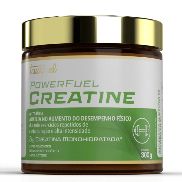 POWERFUEL CREATINE - 300G - CREATINA PURA EM PÓ