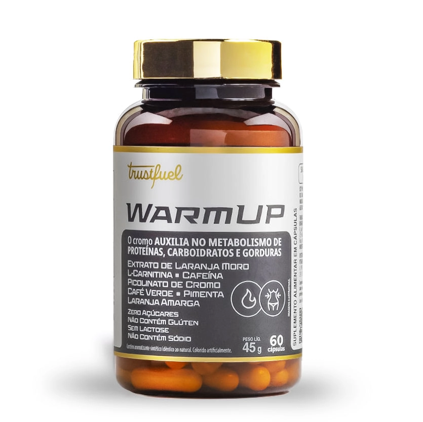 WARM UP - ACELERADOR METABÓLICO - 60 CAPSULAS